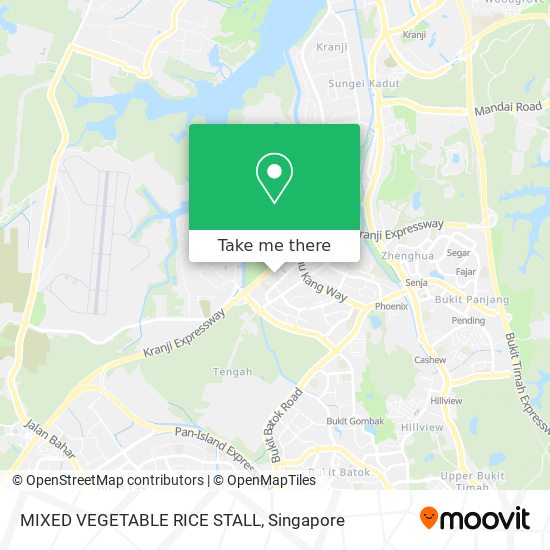 MIXED VEGETABLE RICE STALL map