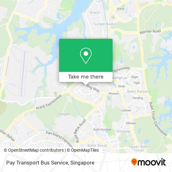 Pay Transport Bus Service map