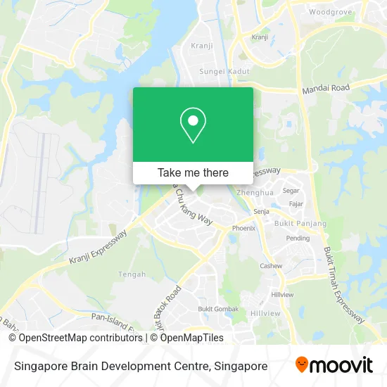 Singapore Brain Development Centre map