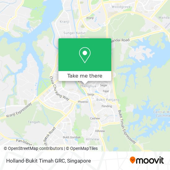 Holland-Bukit Timah GRC地图