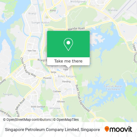 Singapore Petroleum Company Limited map