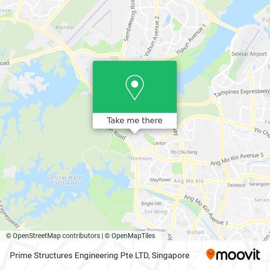 Prime Structures Engineering Pte LTD map