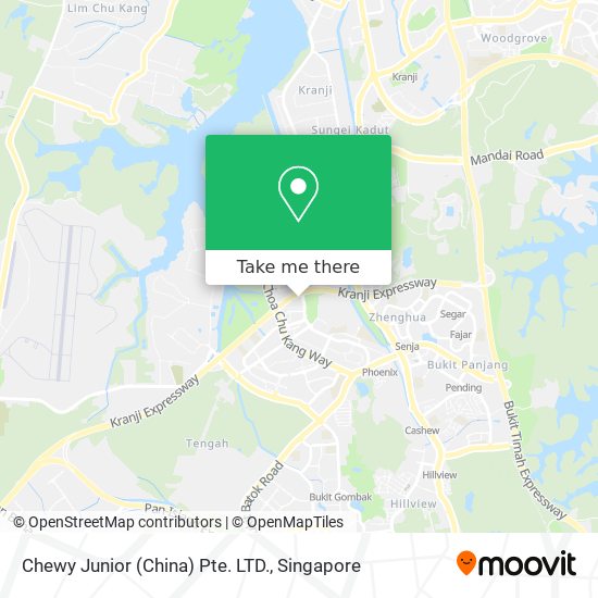 Chewy Junior (China) Pte. LTD. map