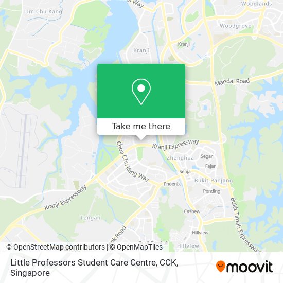 Little Professors Student Care Centre, CCK map