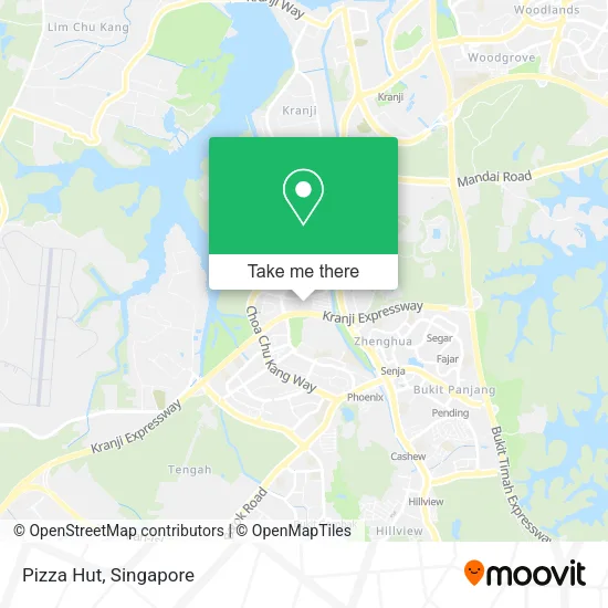 Pizza Hut map