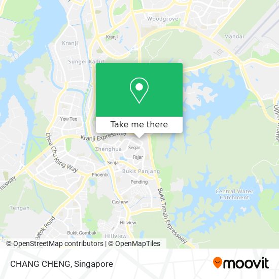 CHANG CHENG map