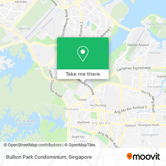Bullion Park Condominium map