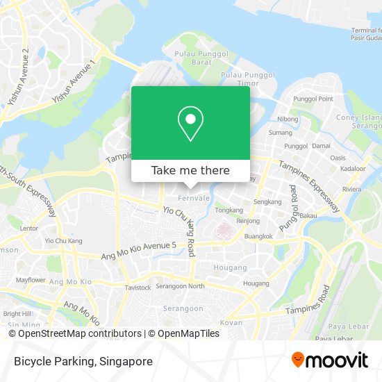 Bicycle Parking map
