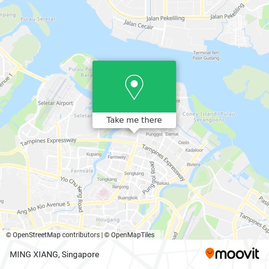 MING XIANG map