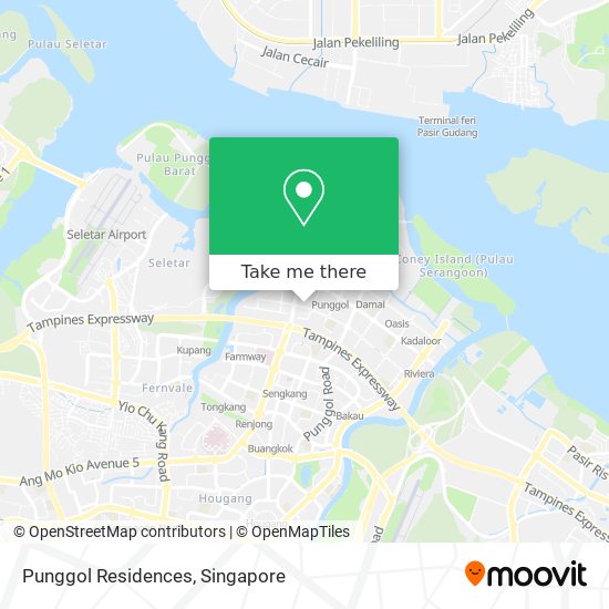 Punggol Residences地图