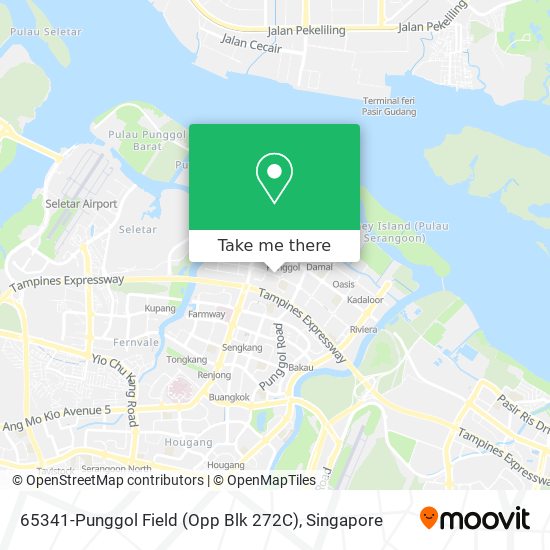 65341-Punggol Field (Opp Blk 272C)地图