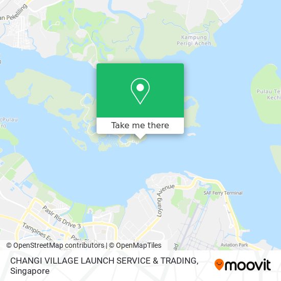 CHANGI VILLAGE LAUNCH SERVICE & TRADING map