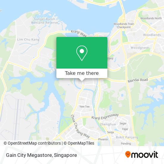 Gain City Megastore map