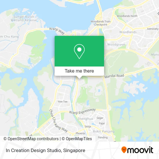 In Creation Design Studio map