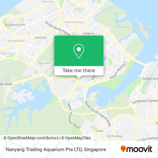 Nanyang Trading Aquarium Pte LTD地图