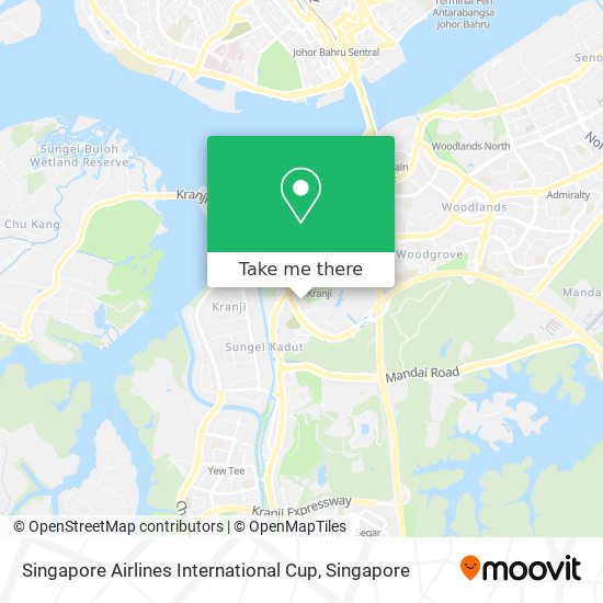 Singapore Airlines International Cup map