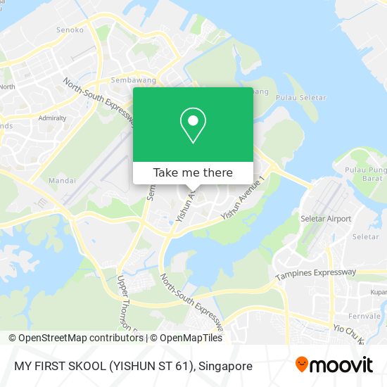 MY FIRST SKOOL (YISHUN ST 61) map