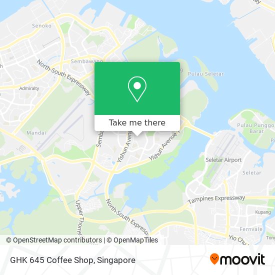 GHK 645 Coffee Shop map