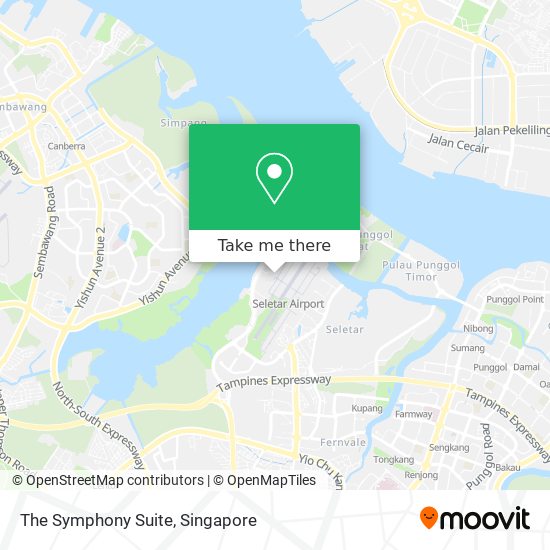The Symphony Suite map
