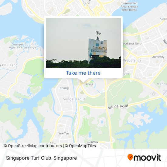 Singapore Turf Club map