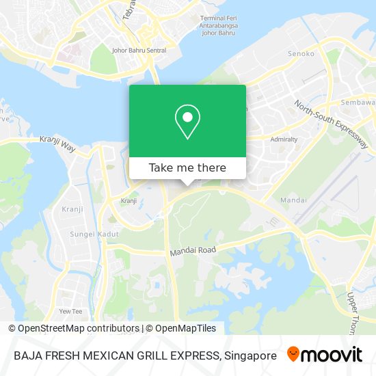BAJA FRESH MEXICAN GRILL EXPRESS map