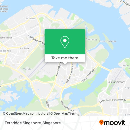 Fernridge Singapore map