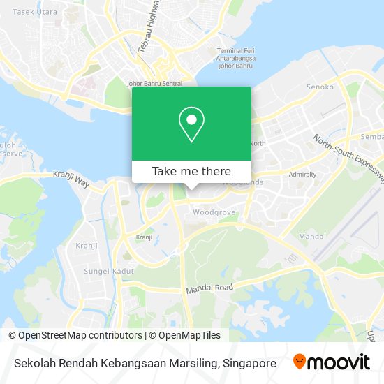 Sekolah Rendah Kebangsaan Marsiling map