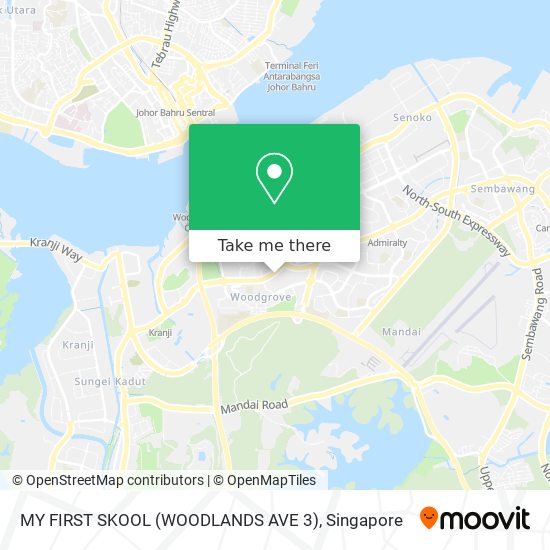 MY FIRST SKOOL (WOODLANDS AVE 3) map