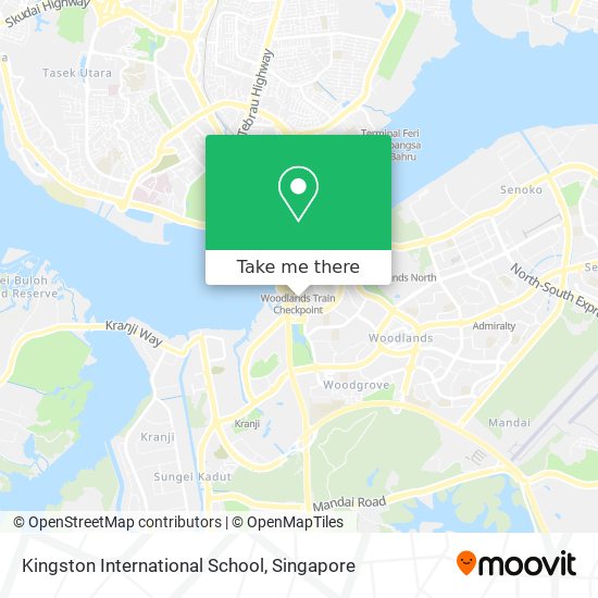 Kingston International School map