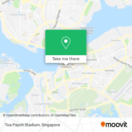 Toa Payoh Stadium map