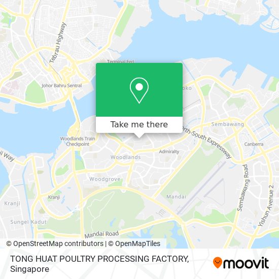 TONG HUAT POULTRY PROCESSING FACTORY map