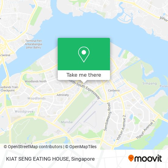 KIAT SENG EATING HOUSE map