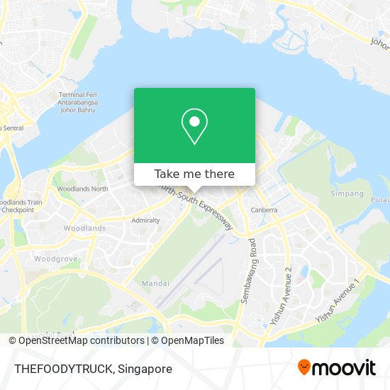 THEFOODYTRUCK map