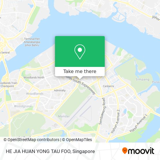 HE JIA HUAN YONG TAU FOO map