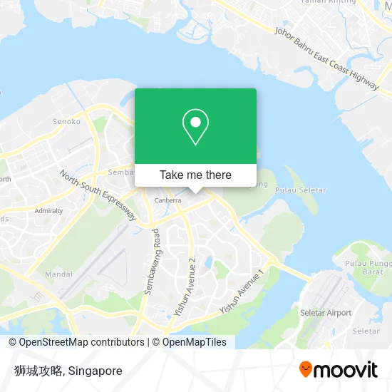 狮城攻略 map