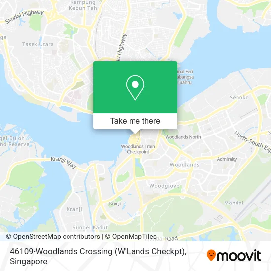 46109-Woodlands Crossing (W'Lands Checkpt)地图