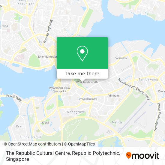 The Republic Cultural Centre, Republic Polytechnic map