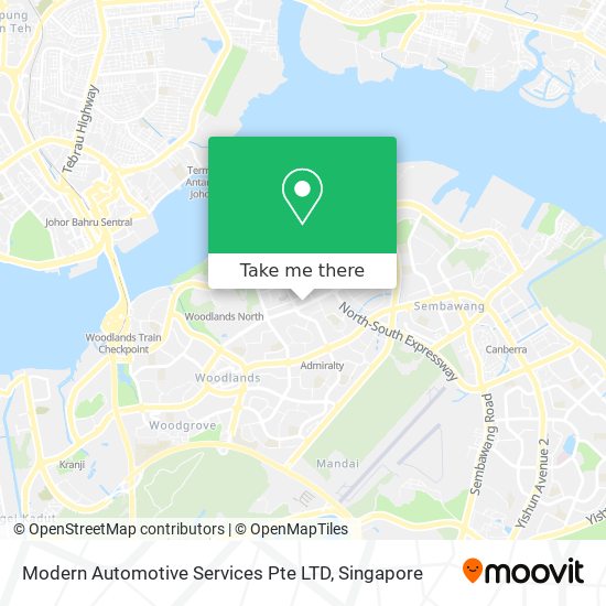 Modern Automotive Services Pte LTD map