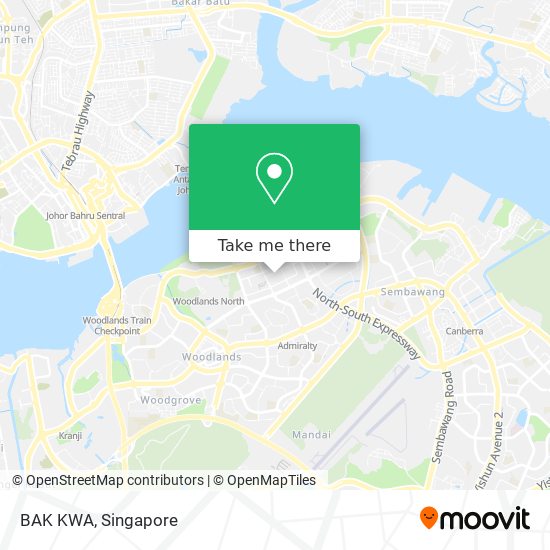 BAK KWA map