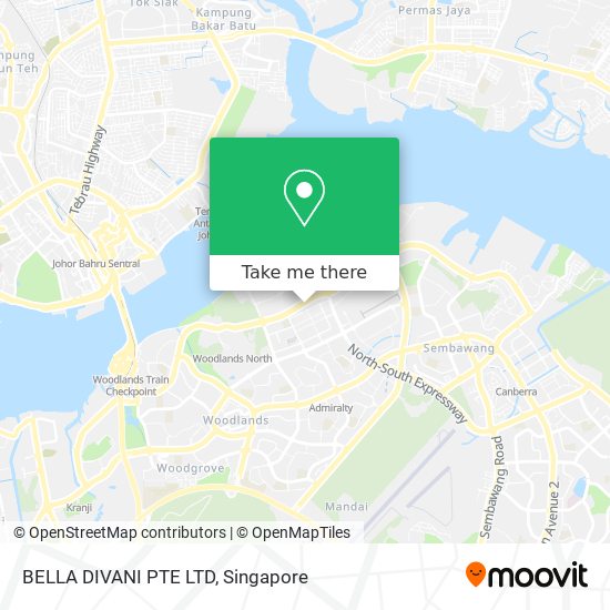 BELLA DIVANI PTE LTD map