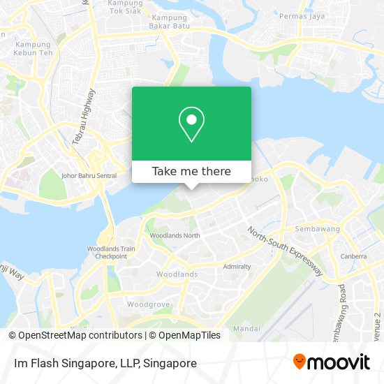 Im Flash Singapore, LLP map
