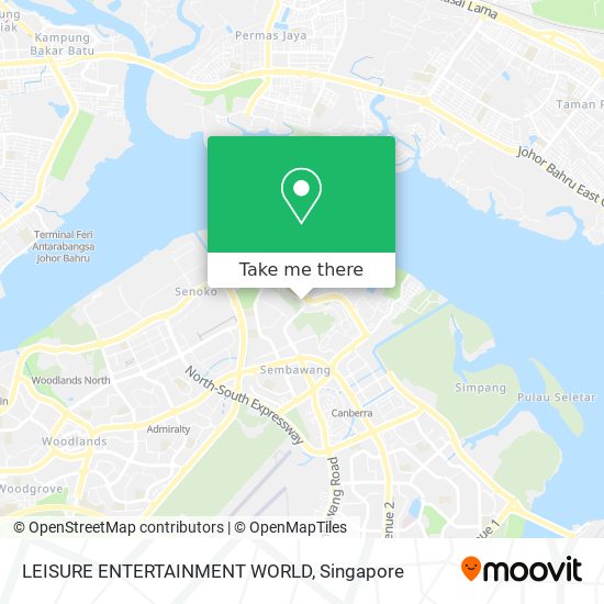 LEISURE ENTERTAINMENT WORLD map