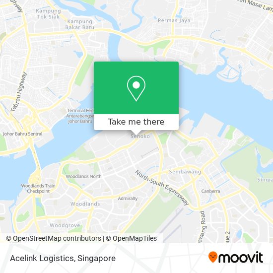 Acelink Logistics map