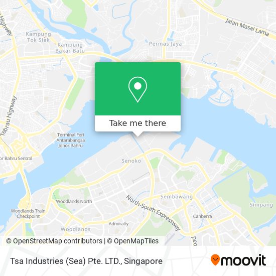 Tsa Industries (Sea) Pte. LTD. map