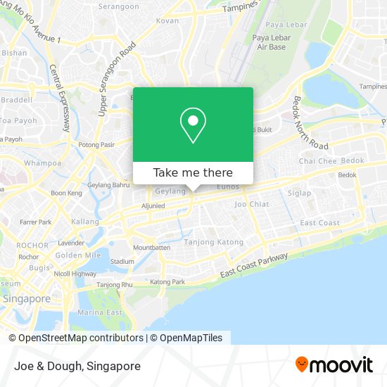 Joe & Dough map