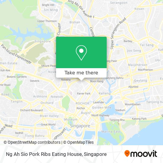 Ng Ah Sio Pork Ribs Eating House地图