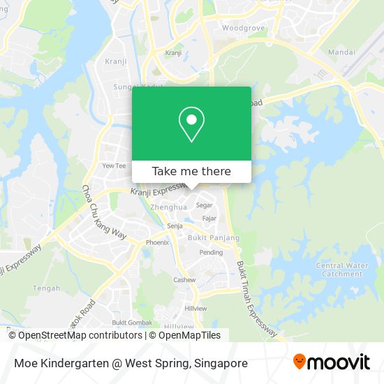 Moe Kindergarten @ West Spring map