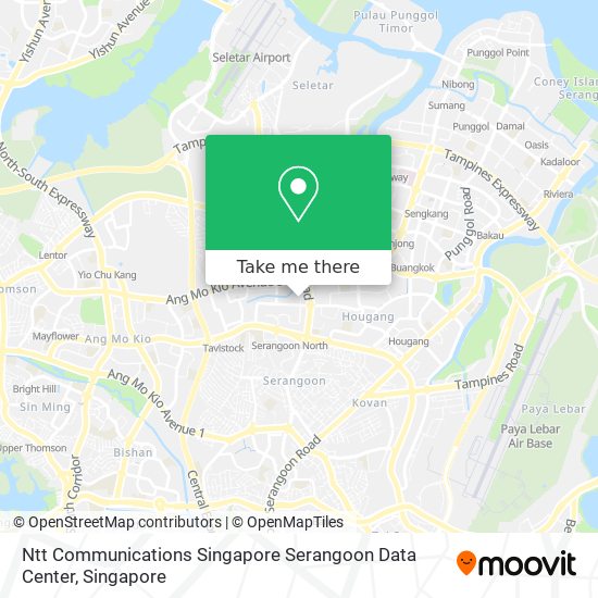 Ntt Communications Singapore Serangoon Data Center地图