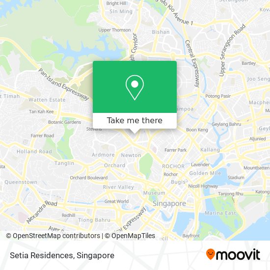 Setia Residences map