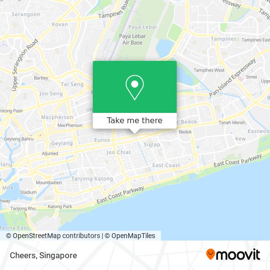 Cheers map